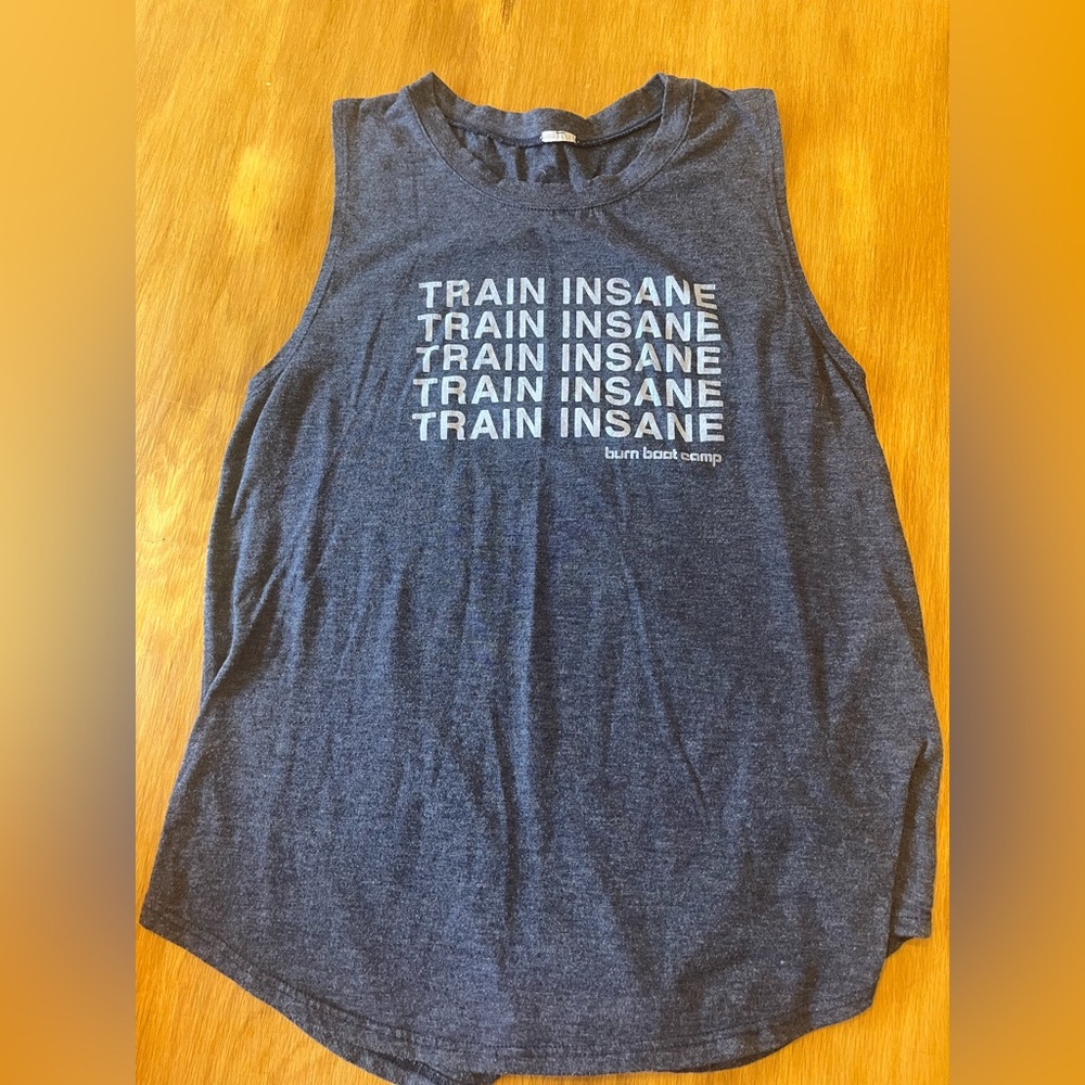 Burn Boot Camp tank // size Med // used // sold as-is